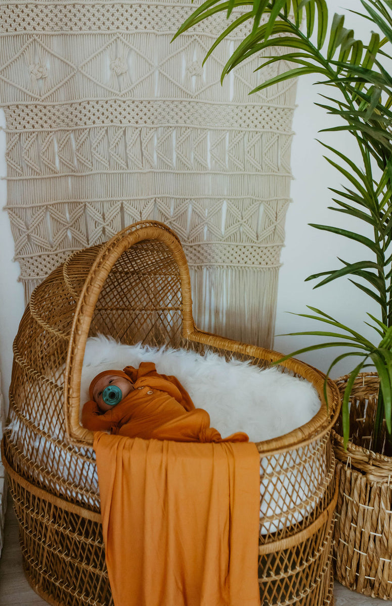 Burnt 2024 orange swaddle