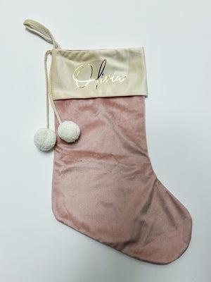 
            
                Load image into Gallery viewer, Personalized Velvet Stockings ** PRE-ORDERS OPEN **
            
        