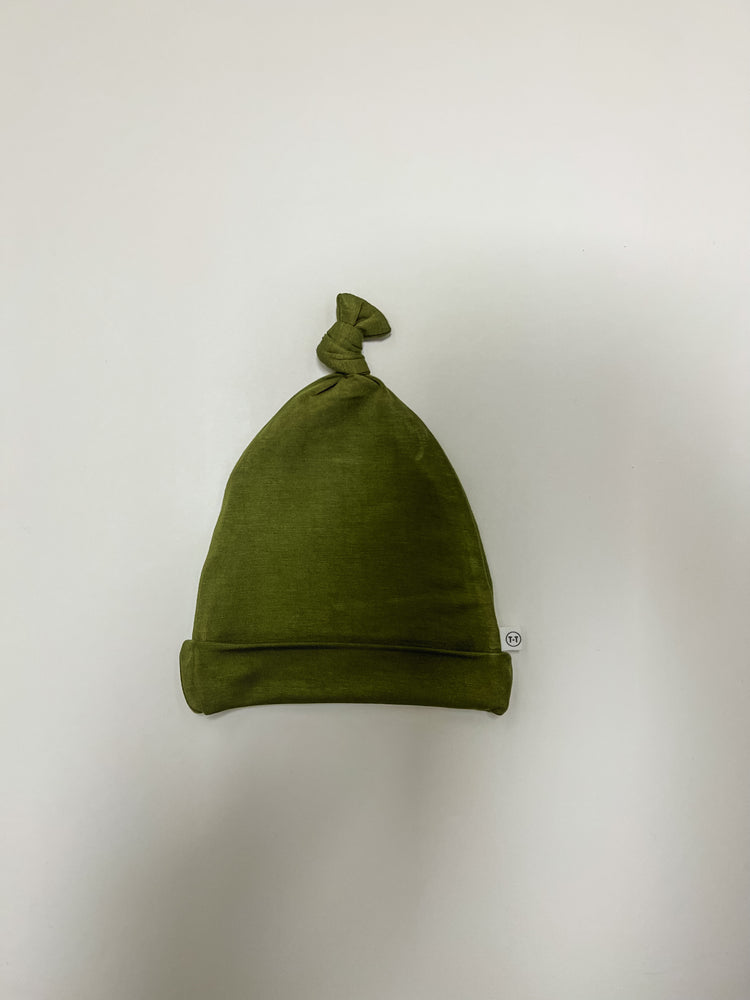 Knot Hat - Olive Green