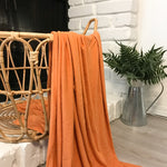 Swaddle Blanket - Burnt Orange