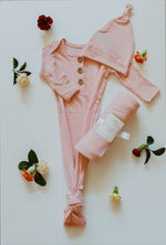 Dreamy Pink Newborn Essential Bundle (Hat)